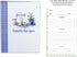 Meadowsweet Kitchens Lined Recipe Page Refill Pack for the Favorite Family Recipes Journal, Grandma's Kitchen design