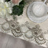Bedside Tablecloth Lace Doilies for Side Table Cloth Runner Tabletop Dust Cover Bedroom Nightstand Decor