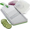 PrepSolutions Adjust-A-Slice Mandoline Slicer, Green – Perfect for Vegetables, Fruits, Adjustable Thickness