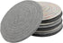 Potholders Set Trivets Set - 100% Pure Cotton Thread Weave Hot Pot Holders (Set of 3), Diameter 7 Inches (Light Gray)