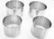 Plating Forms Stainless Steel Ring Mold Sets (4 Count) (3.5" x 2" & 2.75" x 2")