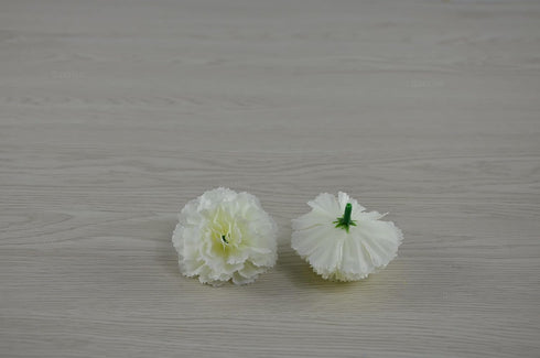Marigold Flower Heads Bulk, 50Pcs Silk Artificial Flowers for Diwali, Home Decor, Baby Shower, Wedding Decoration