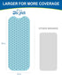 39x16inch (39x16inch, Bligli Bathtub Mat Non-Slip Without Suction Cups, Extra Long Bath Mats for Shower Bathroom