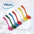 42374 Edge,Medium,11",PP/PBT,Red Vikan Brush,Dish,Scraping