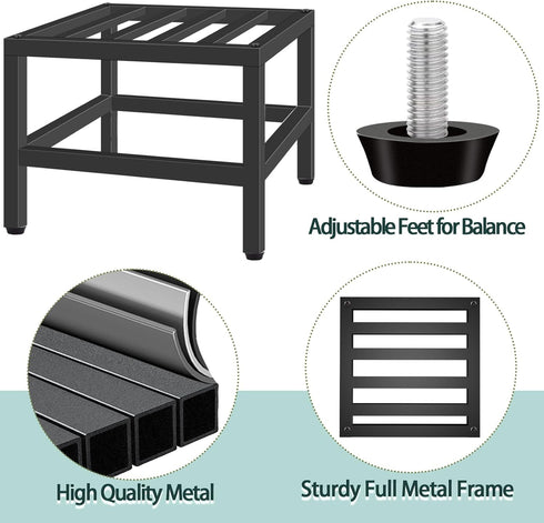 2 Lilybud--lily Plant Stand Indoor Outdoor, Pcs Heavy Duty Plant Stands Metal Pedestal Stand for Indoor Outdoor