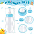 4 11 4 Inch Tessco for you Pcs Large Baby Milk Bottle Fillable Baby Shower x Piggy Bank Plastic Container for Game