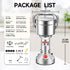 MELVTATA 350g 1500W Grain Grinder Electric Spice Grinder High-Speed Stainless Steel Flour Mill Suitable