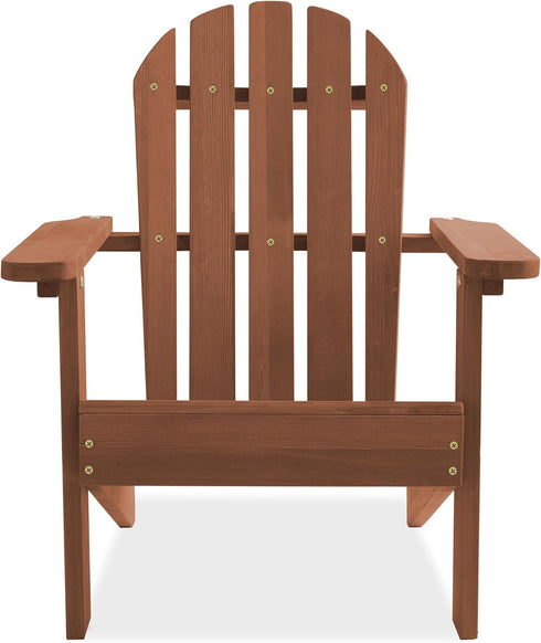 Casafield Children's Adirondack Chair, Cedar Wood Outdoor Kid's Chairs for Patio, Deck, Lawn and Garden, Partially