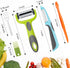 3 1 Senbowe Julienne Peeler, Potato Vegetable Peeler for Kitchen, I and Y Potato Peelers for Apple Fruit Carrot