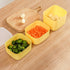 4.7 2.5'' Kichvoe Sliced Cheese Container: Cheese Slice Storage Box * Plastic Butter Containers With Lid Food Storage