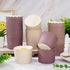 Whaline 120Pcs Brown Paper Baking Cups, Scalloped Edge Cupcake Wrappers, Gradient Brown for Events