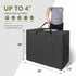 Folding Mattress Storage Bag - Heavy Duty Carry Case for Tri-Fold Guest Bed Mattress (Fits 4" Single Mattress)