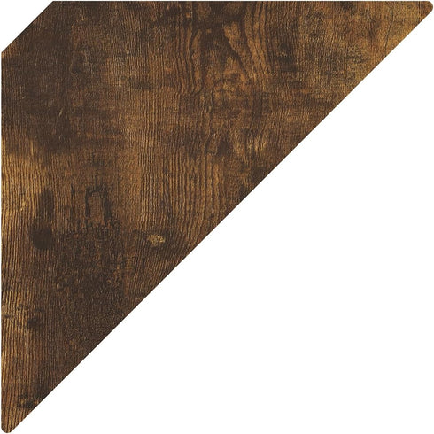 Set 3 Furinno Rossi Triangle Floating Shelves for Wall, of Geometric Corner Shelf, Wall Mounted Shelves for Bathroom