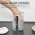 Ecoxiuo -40oz (2-pack) Sourdough Starter Kit Thick Glass Sourdough Starter Jar Sour Dough Container for Bread Baking