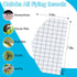 20 Pack FA-FLT07 Qualirey Flying Insect Trap Refill Compatible with Faicuk Wall Sconce Fly Trap, Replacement Fly Glue