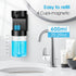 Bathroom,20.29 oz Set 4 Cups,4 Automatic Mouthwash Dispenser for Touchless Electric Mouth Wash Dispensers Bathroom