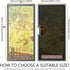 STATINT Privacy Window Film One Way Mirror Glass Tint, Heat Control UV Blocking Sliding Door Tinting, Black-Silver