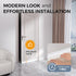 GroTheory 2 Pack Door Draft Stopper, Under Door Sweep for Exterior & Interior Doors, Weather Stripping Door Seal, White