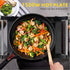 Techwood Hot Plate Portable Electric Stove, 1500W Countertop Single Burner with Adjustable Temperature, 7.5” Cooktop