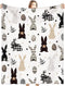 Windkream 50 x 60'' Easter Throw Blanket Soft Cozy Flannel Bunny Blanket for