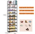 Closets,Shoes OYREL Shoe Rack, Sturdy Metal Shoe Rack Organizer,Narrow Shoe Racks for Rack,Shoe Stand,Shoe Shelf