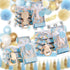 Yuokwer 24 (Blue-3) pcs Baby Shower Favors for Guest Bottle Opener Baby Shower Keepsake Baby Shower Return Gift