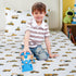 3-Piece Set Twin Size Bed Sheet by Coukouchyi, Soft & Breathable Kids Fitted & Flat Sheet for Boys with Deep Pocket