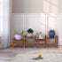 Outdoor,4 (11.8"-44'') Wood Plant Stand Indoor Tiers Plant Stand Bench Indoor,Low Window Plant Shelf Small Long Flower