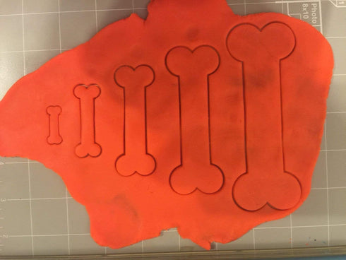 Dog Bone and Paw Limited Edition Cookie Cutter Set - Set of 10