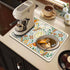 Dish Drying Mats for Kitchen Counter Decor, 16"*24" Heat Resistant Draining Mat for Sink Storage and Bathroom Countertop