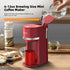 6 12 oz. Horavie Mini Single Serve Coffee Maker for K Cup and Ground Coffee, Fast Brew One Cup Coffee Machine