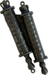 Holy Land Market Shma (Hear O Israel) Metal Mezuzah - 10 cm or 4 inches
