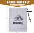 Potato Onion Storage Bag, Washable Fabric Keeper with Drawstring for Pantry, 2 Pack (Potato Onion Bag)