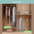 Legging Organizer Storage, T-Shirt Organizer, Hanging Closet Organizer with 26 Roll Compartments for Yoga Pants, Tank