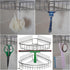 Shower Caddy Shelf Basket Rack Hooks, Stainless Steel Bathroom Hangers for Loofah, Towel, 2 Pack