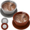 Set of 2 Paperless Collapsible Travel Pour Over Coffee Dripper Kit, Silicone Maker with Stainless Steel Filter