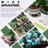 Hilitchi Green Agate Stone Tumbled Stones for Plants, Cacti & Succulents Bedding, 1lb (455g) Bag