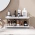 FSyueyun 2-Tier Makeup Shelf Organizer, Large Space Vanity Countertop Storage for Bathroom or Kitchen Spice Rack