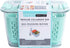 Kitchen Spaces Colander Bin, Produce Saver with Lid, Fridge Organizer for Washing, Straining, and Storing (Mint Green)