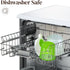 Cooler Kitchen Small Salad Spinner Mini Lettuce Spinner and Dryer with Measuring Cup Bowl Compact Veggie & Fruit