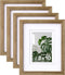 Egofine 8x10 Picture Frames with Plexiglass, Display Pictures 4x6/5x7 with Mat or