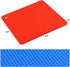 CAKETIME Set of 4 Silicone Trivet Mats - Multipurpose Hot Pads Spoon Rest, Heat Resistant Food Grade