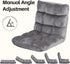 Nouva 14-Position Adjustable Floor Chair Sofa Bed Foldable Cushion Video Gaming Chairs Bean Bag Chair Reading Seating