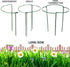 4 10" 15.8" LEOBRO Plant Support Stakes, PCS Plant Stakes, Plant Support, Peony Cages and Supports, Garden Stakes
