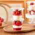 50 Packs 9oz Disposable Dessert Cups with Lids No Hole, Clear Plastic Cups with Lids for Ice Cream, Cake, Snacks