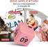 Weewooday Cube Timer Productivity Flip Timer for ADHD, 15 20 30 60 Minutes Countdown Learning Management (Pink)