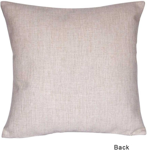 Baseball Pillow Cover, There's No Place Like Home Throw Pillow Case, 18X18 Inches