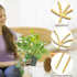 CANIPHA 4 Pcs Small Metal Trellis for Potted Plants, Indoor Plants Trellis for Climbing, Mini Plant Trellis Support