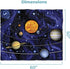 Dawhud Direct Fleece Throw Blanket - 50x60-Inch Plush Space Design for Kids and Adults, Soft and Cozy