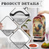 Sunflower Rooster Blender Cover, Fingerprint-proof Dust-proof Protection for Appliances, Waterproof Fabric Case for